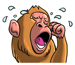 ORIENTAL MONKEYS sticker #8957067