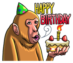 ORIENTAL MONKEYS sticker #8957071