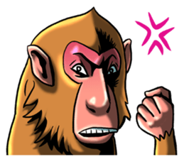 ORIENTAL MONKEYS sticker #8957086