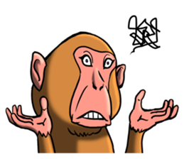 ORIENTAL MONKEYS sticker #8957092