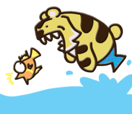 Tigerbear sticker #8957760