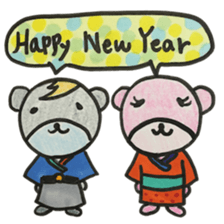 KUMATARO and KUMAKO sticker #8957856