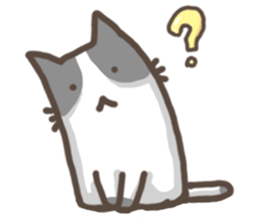 Cat slave diary - Two colors cat sticker #8958017