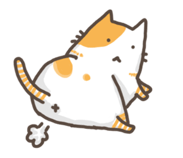 Cat slave diary - Two colors cat sticker #8958023