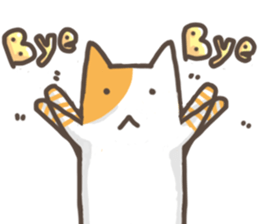 Cat slave diary - Two colors cat sticker #8958025