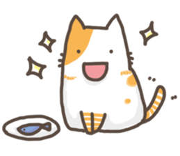 Cat slave diary - Two colors cat sticker #8958034