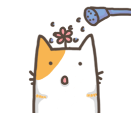 Cat slave diary - Two colors cat sticker #8958042