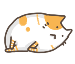 Cat slave diary - Two colors cat sticker #8958055