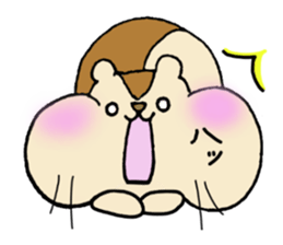 Squirrel weather sticker #8958299