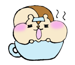 Squirrel weather sticker #8958311