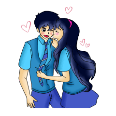 Hikary, Haruki y Leon