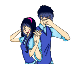 Hikary, Haruki y Leon sticker #8958332