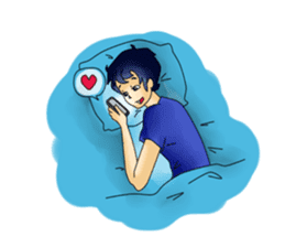 Hikary, Haruki y Leon sticker #8958333