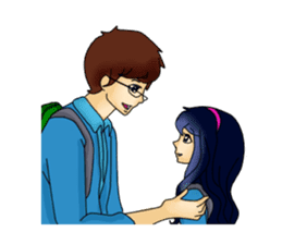 Hikary, Haruki y Leon sticker #8958340