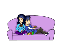 Hikary, Haruki y Leon sticker #8958355