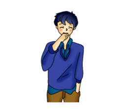 Hikary, Haruki y Leon sticker #8958360