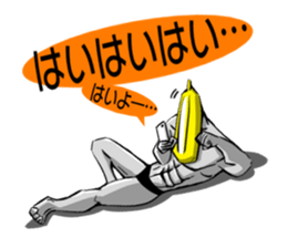 BANANA MAN!2 sticker #8958382