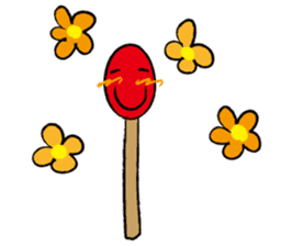 Matibo-kun(the matchstick) sticker #8959137