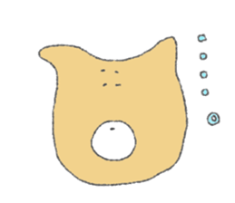 Dog hot dog sticker #8959304