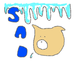 Dog hot dog sticker #8959305