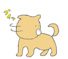 Dog hot dog sticker #8959306