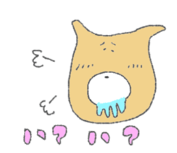 Dog hot dog sticker #8959310