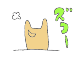 Dog hot dog sticker #8959312