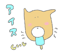 Dog hot dog sticker #8959316