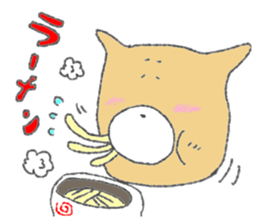 Dog hot dog sticker #8959317