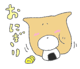 Dog hot dog sticker #8959318