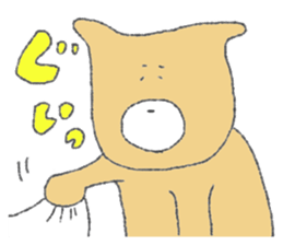 Dog hot dog sticker #8959325