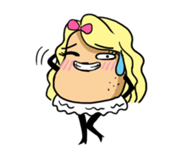 Pretty Potato sticker #8959629