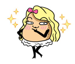 Pretty Potato sticker #8959635