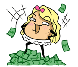 Pretty Potato sticker #8959636