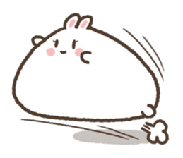 Fat Fat Rabbit sticker #8959808