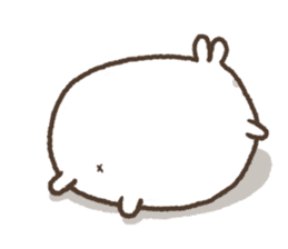 Fat Fat Rabbit sticker #8959817