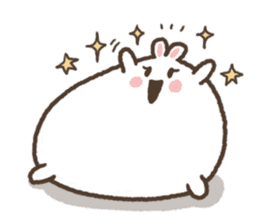 Fat Fat Rabbit sticker #8959827