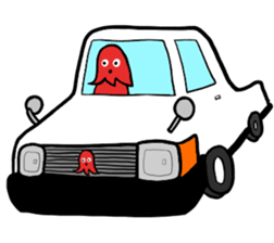 Octopus wiener Boy sticker #8960090