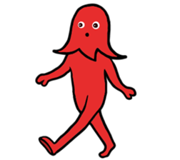 Octopus wiener Boy sticker #8960099