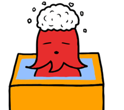 Octopus wiener Boy sticker #8960106