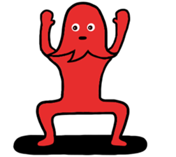 Octopus wiener Boy sticker #8960108