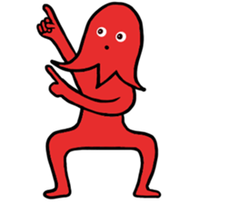 Octopus wiener Boy sticker #8960118