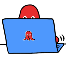 Octopus wiener Boy sticker #8960122