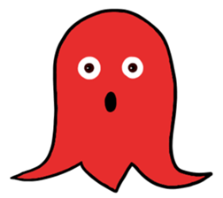 Octopus wiener Boy sticker #8960123