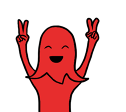Octopus wiener Boy sticker #8960127