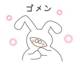 The one which looks like rabbit sticker #8960251