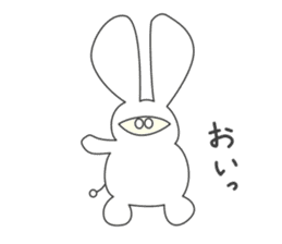 The one which looks like rabbit sticker #8960252