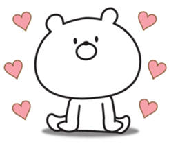 Warmly, Mr. bear sticker #8960318