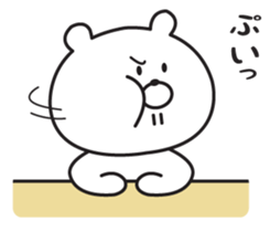 Warmly, Mr. bear sticker #8960324