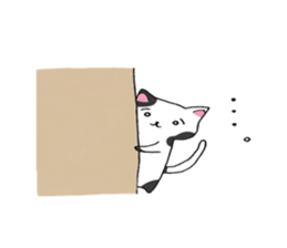 Calico cat brass band sticker #8960485